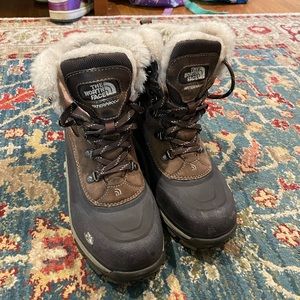 The north face waterproof winter boots